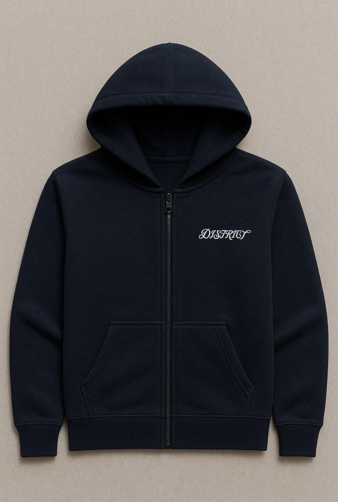 LACİVERT ZİP HOODİE