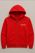 Load image into Gallery viewer, KIRMIZI ZİP HOODİE
