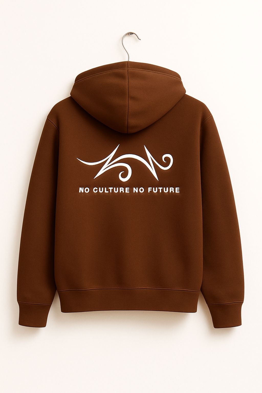 KAHVERENGİ ZİP HOODİE